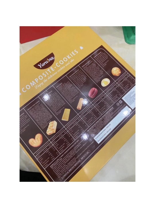 BÁNH QUY BƠ BƠ SỮA - 600gr HÀNG NHẬP CAO CẤP- NGON GIÒN