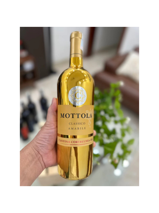 Vang Ngọt Ý Mottola Vincenzo Vàng 10° (Chai) 750ml