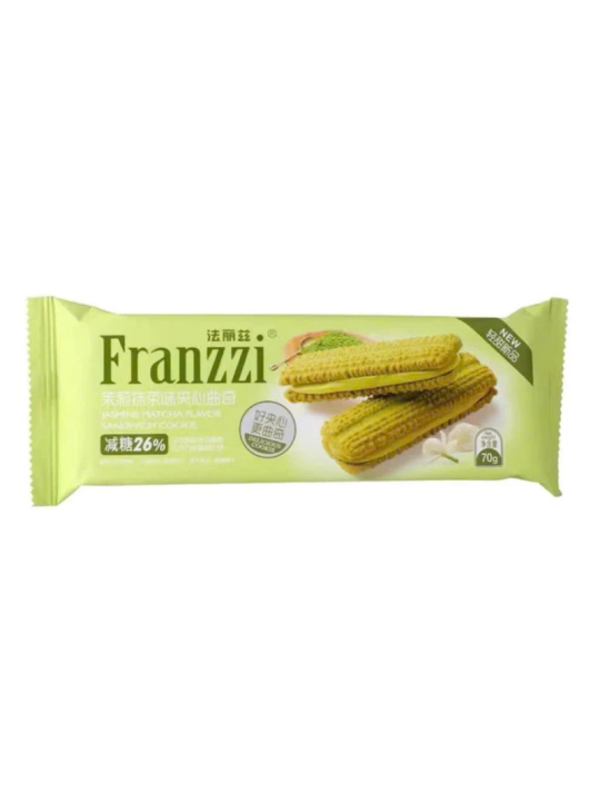 Lốc 3 Gói Bánh Quy Franzzi Mix Vị Dâu, Trà xanh, Yogurt 70g*3 - BeeGin Food